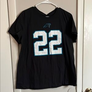 Nike Black and Blue Graphic Tee